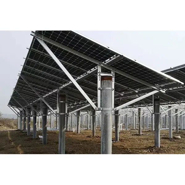 Σύστημα Ηλιακής Στήριξης Εδάφους Single-post Solar Mounting